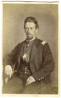 Colonel Charles R. Jennison [WICR 31691 in the collection of Wilson’s Creek National Battlefield. Image courtesy of the National Park Service]